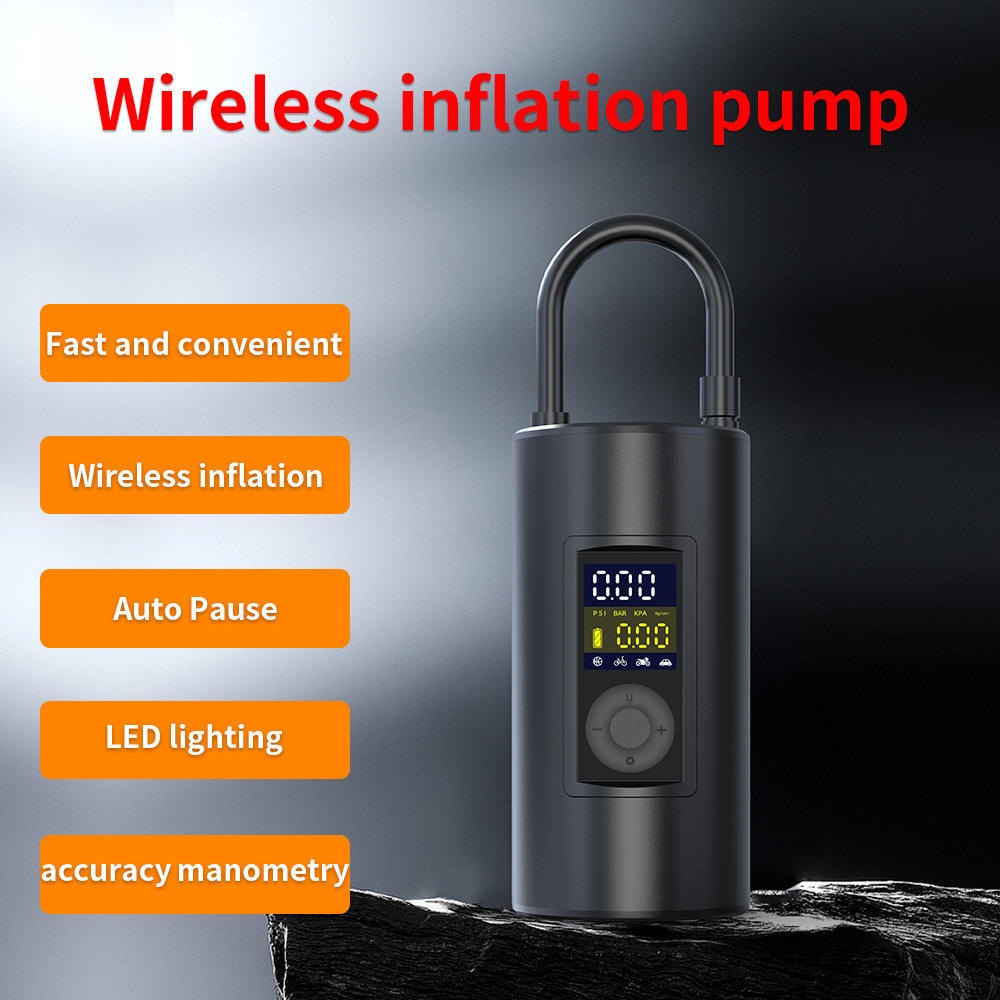 Blulory Portable Car Tyre Air Pump – Cordless & Fast Inflator