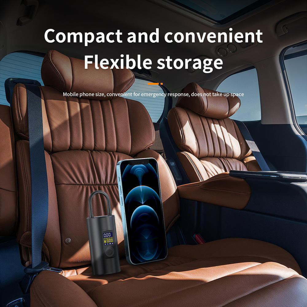 Blulory Portable Car Tyre Air Pump – Cordless & Fast Inflator
